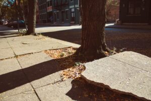 cracked-sidewalk-slip-and-fall-accident